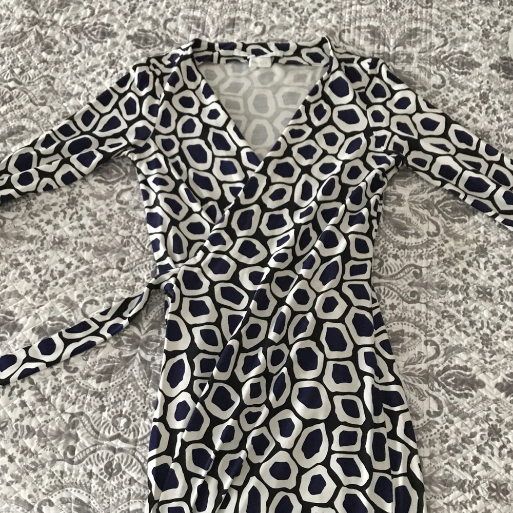 DVF classic wrap dress